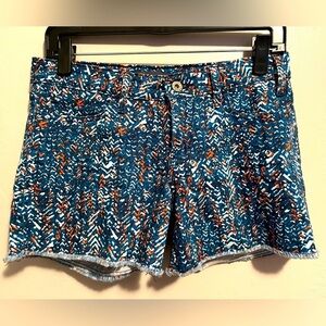 Levi’s Women’s Fringed Denim Shorts